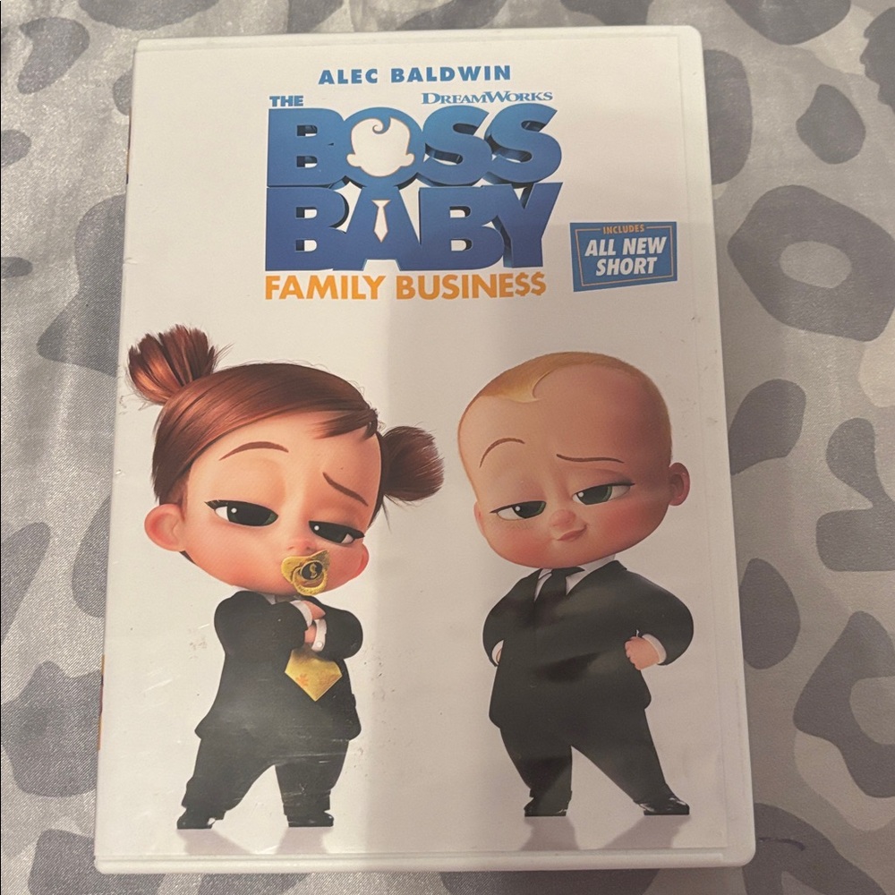 The Boss Baby: Family Business DVD *CD’s NOT included*